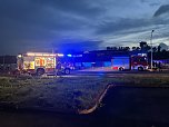 Brand im Baumarkt in der Schachstra&szlig;e in Sondershausen (Foto: S. Dietzel)
