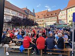 Saisoner&ouml;ffnung des THC auf dem Bad Langensalzaer Neumarkt (Foto: oas)