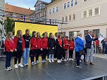 Saisoner&ouml;ffnung des THC auf dem Bad Langensalzaer Neumarkt (Foto: oas)