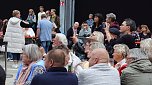 Rock f&uuml;r den Frieden auf dem Parkdeck der Echter Nordh&auml;user Marktpassage (Foto: nnz)