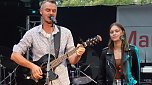 Rock f&uuml;r den Frieden auf dem Parkdeck der Echter Nordh&auml;user Marktpassage (Foto: nnz)