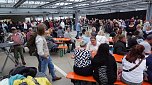 Rock f&uuml;r den Frieden auf dem Parkdeck der Echter Nordh&auml;user Marktpassage (Foto: nnz)