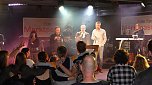 Rock f&uuml;r den Frieden auf dem Parkdeck der Echter Nordh&auml;user Marktpassage (Foto: nnz)
