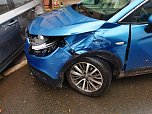 Unfall in Nordhausen (Foto: S.Dietzel)