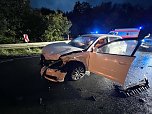 Unfall auf der B4 (Foto: S.Dietzel)