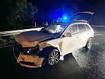Unfall auf der B4 (Foto: S.Dietzel)