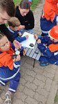 Pr&uuml;fung f&uuml;r die Jugendfeuerwehr (Foto: Julian Rathmann)