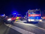 Schwerer Unfall bei G&uuml;nzerode (Foto: S. Dietzel)