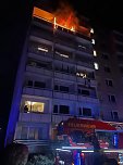 Tödlicher Brand in der Semmelweißstraße (Foto: S. Dietzel) Tödlicher Brand in der Semmelweißstraße (Foto: S. Dietzel)