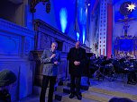 Eine besondere Kulisse f&uuml;r besondere Menschen: Vor 300 G&auml;sten fand in der Trinitatiskirche in Sondershausen das Benefizkonzert des Luftwaffenmusikkorps und die Ehrenamtsw&uuml;rdigung statt. (Foto: Janine Skara)