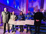 Eine besondere Kulisse f&uuml;r besondere Menschen: Vor 300 G&auml;sten fand in der Trinitatiskirche in Sondershausen das Benefizkonzert des Luftwaffenmusikkorps und die Ehrenamtsw&uuml;rdigung statt. (Foto: Janine Skara)