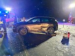 Unfall auf der B4 (Foto: S. Dietzel) Unfall auf der B4 (Foto: S. Dietzel)