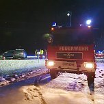 Unfall auf der B4 (Foto: S. Dietzel) Unfall auf der B4 (Foto: S. Dietzel)