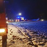 Unfall auf der B4 (Foto: S. Dietzel) Unfall auf der B4 (Foto: S. Dietzel)
