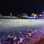 Unfall auf der B4 (Foto: S. Dietzel) Unfall auf der B4 (Foto: S. Dietzel)