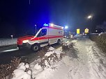 Glätteunfall vor Wolkramshausen (Foto: S. Dietzel) Glätteunfall vor Wolkramshausen (Foto: S. Dietzel)