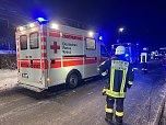 Glätteunfall vor Wolkramshausen (Foto: S. Dietzel) Glätteunfall vor Wolkramshausen (Foto: S. Dietzel)
