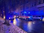 Wieder brannte es in der Leimbacher Stra&szlig;e (Foto: S.Dietzel)