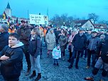 Montagsdemonstration in M&uuml;hlhausen (Foto: Hans Kuhnert)
