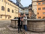 Neuer Multimedia-Guide f&uuml;r Schlossgel&auml;nde in Sondershausen (Foto: Janine Skara)