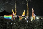 Gegenprotest zur AfD Veranstaltung in Sundhausen (Foto: agl)