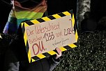 Gegenprotest zur AfD Veranstaltung in Sundhausen (Foto: agl)