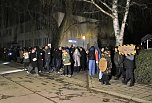 Gegenprotest zur AfD Veranstaltung in Sundhausen (Foto: agl)