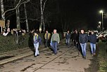 Gegenprotest zur AfD Veranstaltung in Sundhausen (Foto: agl)