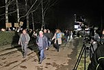 Gegenprotest zur AfD Veranstaltung in Sundhausen (Foto: agl)