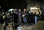 Gegenprotest zur AfD Veranstaltung in Sundhausen (Foto: agl)