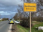 Missglücktes Wendemanöver - Nordhausen (Foto: S. Dietzel) Missglücktes Wendemanöver - Nordhausen (Foto: S. Dietzel)