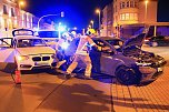 Unfall auf der Freiherr von Stein Straße (Foto: S. Dietzel) Unfall auf der Freiherr von Stein Straße (Foto: S. Dietzel)
