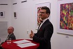 "Abstraktionen" in der Kreissparkasse (Foto: Hans Georg Backhaus)
