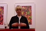 "Abstraktionen" in der Kreissparkasse (Foto: Hans Georg Backhaus)