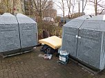 Achtlos weggeworfener M&uuml;ll in Sondershausen (Foto: Landratsamt Kyffh&auml;userkreis)