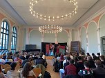 Das "White Horse Theatre" war wieder am Humboldt-Gymnasium zu Gast (Foto: Christoph Keil)