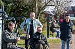 Auf dem Au&szlig;engel&auml;nde der Werkst&auml;tten gibt es jetzt einen Fitnessparcours (Foto: Andreas Zaake, Nordth&uuml;ringer Werkst&auml;tten)