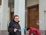 Sonderausstellung Bunt ist unsere Lieblingsfarbe" im Rathaus der Stadt Sondershausen (Foto: Janine Skara)
