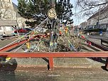 Geschm&uuml;ckte Brunnen in Nordhausen (Foto: Peter Blei)