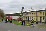 Brand in Leinefelde (Foto: S. Dietzel)