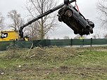 Schwerer Unfall auf der B249 in Rockensu&szlig;ra (Foto: Feuerwehr(Silvio Dietzel)
