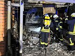 PKW brannte (Foto: Feuerwehr )