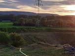 Einsatz zwischen Heldrungen und Bretleben (Foto: Feuerwehr)