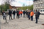 Bau&uuml;bergabe an der Wiedigsburg in Nordhausen (Foto: agl)