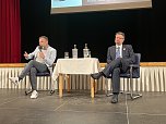 Szenen einer kontroversen Fragestunde (Foto: oas)