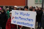 Demonstrationszug durch die Nordhäuser Innenstadt (Foto: agl) Demonstrationszug durch die Nordhäuser Innenstadt (Foto: agl)