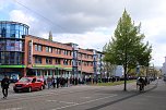 Demonstrationszug durch die Nordhäuser Innenstadt (Foto: agl) Demonstrationszug durch die Nordhäuser Innenstadt (Foto: agl)