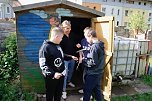 Die Gem&uuml;seackerdemie am F&ouml;rderzentrum Pestalozzi (Foto: agl)