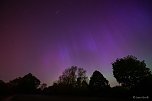 Polarlichter im Schlosspark Sondershausen (Foto: Jana Gro&szlig;)