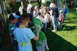 Malaktion im Petersdorfer Kindergarten (Foto: agl) Malaktion im Petersdorfer Kindergarten (Foto: agl)